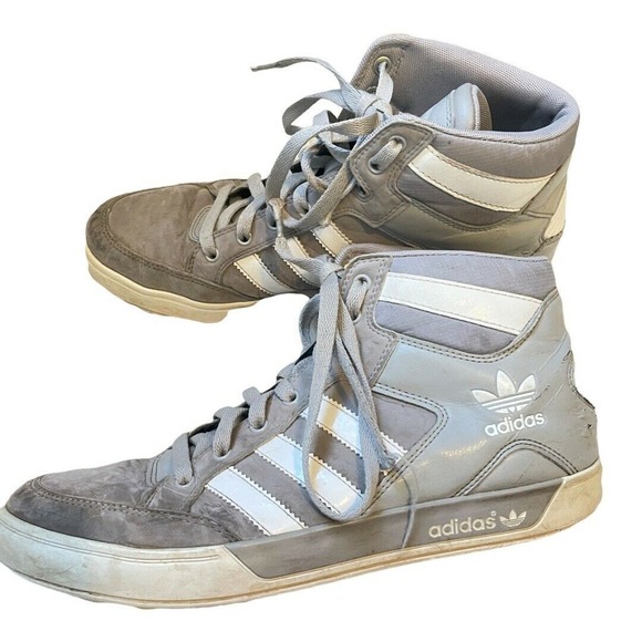 adidas Shoes Size 8.5 M Gray Basketball Synthetic Men Neo Label - Picture 4 of 9